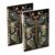 Loancwa A5 size Slider Flower Dragonfly notebooks 8.3″ x 5.7″, wide ruled spiral notebook 60 sheets for planner&business