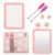 Locker Accessories Aesthetic with Dry Erase Marke with Mirror Marker Holder