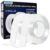 Lockport Nano Tape – Heavy Duty Double Sided Mounting Tape – Strong Grip, Removable & Reusable – 20 or 40 Feet of Clear Gel Tape for Hanging on Wood, Tile, Plastic & Metal Surfaces