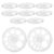 LOCZUK 10Pcs Circle Stencil Template, Multi-Size Round Circle Ruler