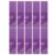LOCZUK 10pcs Dry Erase Lined Magnetic Strips, Sentence Strips Purple