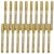 LOCZUK 20pcs Metallic Writing Pens, Permanent Paint Markers, Fine Tip 1.5mm Marker Pens for Crafts Painting Paper Cards Writing Signature Lettering Gold