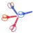 LOCZUK 4pcs Left-Handed Scissors with Blunt Tips for School Home Office