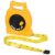 LOCZUK Yellow Tape Measure for Kids: Retractable Measuring Easy-Read Inch Metric Scale, Child-Safe Plastic Body Ruler for Stem, Early Education School Supply
