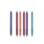 Loddie Doddie Hush Retractable Gel Pens, 0.5 mm Colored Ink, Jewel Tones, 6 Count