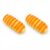 LOGOFUN 2PCS Realistic Caterpillar Bread Model PU Artificial Food Prop