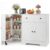 LOKO 41.5-inch Buffet Cabinet with Storage, Modern Coffee Bar Cabinet