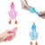 LOMIXORX 2Pcs Glitter Duck Squishy, Cute Soft Squeeze Stress Ball Adults, Adorable Desk Decor, Birthday, Party Favor, Stocking Stuffer