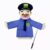 LOMTRATS Family Hand Puppets for Kids,Includes Teacher, Policeman, Farmer, Pirate, Detective, etc. with Movable Open Mouths,Perfect for Storytelling,Teaching,Festival Gifts,1 PCS with Joystick