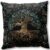 LOMYSOALI Tree of Life Throw Pillow Cover 18 x 18 Inch,Double-Sided Decorative Cushion Cover,Soft Polyester Pillow Case for Boho Living Room,Meditation Room,Bedroom and Spiritual Home Décor