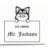 Long Haired Chihuahua Peeking Ex Libris Book Stamp, Duo Hand Mount