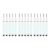 Long Nib Marker, 15 Pcs Long Head Deep Hole Marker Pens,20Mm,Longs Nose Markers,Waterproof Construction Markers Marking Tool,Permanent Markers Carpenter Ink Marker Pens,Metal Marking Pens,Black