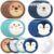 Loopeer 20 Pcs Christmas Facial Masks for Stocking Stuffers Bulk Moisturizing Facial Masks Set for Women Christmas Party Favors Gifts Fragrance Hydrating Face Mask Spa Gifts Bulk for Coworker Adults