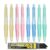 Lopenle 12 Pack Mechanical Pencils with Grip Trainer, Automatic 2.0mm 2B Lead, Push Button with Built-in Sharpener (4 Assorted Colors) + 10 Extra Refill Leads – Ergonomic Writing Aid for Beginners