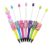 Lopenle 42 Pack Colorful Candy Bead Pens, Beadable Pens Beaded Ballpoint Pens Kit Bulk Smooth Black Ink, Fun Decorative Writing Pens in School, Office