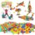 Loravou 600Pcs STEM Building Toys,Straw Constructor Building Blocks Toy,Develops Motor Skills and Logic Thinking,Classroom Must Haves Creativity Preschool Toy for Kids Aged 3+,Great Gift for Kids