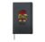 Lorca Girl, Spanish Flag Spain Hardcover Journal, Black