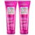 L’Oreal Paris Sulfate Free Iron Sleek Smoothing Shampoo and Conditioner Set, Frizz Control and Humidity-Resistant Formula with Alpha-Acids, Suitable for Color-Treated Hair, EverPure, 13.6 Fl Oz Set