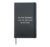 Lost in My Hi-Fi Audio Lover Quirky Reminder Design Hardcover Journal, Black
