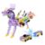 Lottmopi Collision Transforming Dinosaur Car Toy, 2-in-1 Magnetic Crash Convertible Robot Dino Toys for Kids Ages 3-12, Perfect Christmas Birthday Gift for Boys & Girls (Yellow Dragon)
