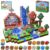 Lottmopi Magnet Blocks -100pcs Magnetic Building Blocks, STEM Montessori Sensory Toys for Toddlers Gifts for 3+ Years Old, Magnet Cubes Toddler Kids Toys Birthday Gifts Party Supplies