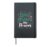 Love Growth Like Flowers Natural Connection Hardcover Journal, Black