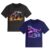 Lovekider Dinosaur T-Shirt for Toddler Boys – Black & Dark Blue Dino Tee Shirts 3T – Soft & Durable