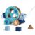 LOVELAND Wooden Pull Toy for Toddlers 1-3, Seal Shape Sorter, Boy Girl Gift