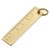 Lovely Copper Straight Ruler 6cm Creative Keychain 3mm Thickened Brass School Stationery Measuring Drawing to Tape Measures