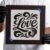 Love Script with Flourishes Stencil – 15 Inch – Wedding Decor, Wood Signs & Painting Projects – Durable 14 Mil Mylar Plastic Template