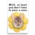 Lovesout Light Tan Chinchilla Poster, Get Well Soon, 12×18