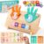 LovesTown Preschool Learning Toys, Educational Math Manipulatives Finger Counting Blocks, Tracing Number for Toddlers, Homeschool Classroom Supplies Birthday Boys Girls Gifts
