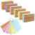 Lovppy 600PCS Index Cards,3×5 Inches Colored Flash Cards with Ring, Punched Lined Flashcards Ruled Index Cards Notecards Study Cards Heavy Note Cards for Studying, Learning, School, College