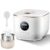 Low Sugar Rice Cooker 3L Portable Smart Timer Ceramic Pot Home Dorm Camping