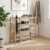 LPERTGFHU 4-Tier Bamboo Shoe Rack Organizer, Free Standing Storage Shelf for Entryway, Closet, Hallway, Holds Up to 16 Pairs, 34.65 x 10.63 x 31.50 Inches