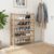 LPERTGFHU 6-Tier Shoe Rack Organizer, Bamboo Shoe Storage Shelf for Entryway, Hallway, Closet, Freestanding Shoe Display Stand, 26.77 x 11.02 x 37.80 inches