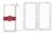 LPG Greetings Love You More Notepad, 3-Pack, Multicolor, 9 x 4 Inches