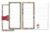 LPG Greetings These Are The Days Notepad, 3-Pack, Multicolor, 9 x 4 Inches