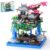 LQPFBSM Cherry Blossom Treehouse Micro Mini Building Block Sets Japanese Bonsai Tree Peach Blossom Pool Architecture Building Model Toy Gift for Adults 2500 Pieces