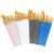 Lsnhincp 40Pcs Kids Artist Brushes Set- Nylon Hair Brushes for Oil and Watercolor Painting, Artist Paint Brushes, Washable Non-Shedding Brushes for Classroom School Crafts Painting Supplies
