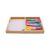 Lstyty Montessori Decorative Edge Scissors Cutting Tray Set