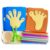lstyty Montessori Toddler Felt Hand Foot Nail Trimming Practice Kit