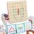 lstyty Montessori Wooden Geoboard Math Manipulative Set