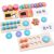 lstyty Montessori Wooden Ten Frame Math Manipulatives Set
