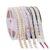 LTLSYMAC Multi-Density 12/24V SMD LED Strip for Decoration(12V 5050 120LED 10mm,Warm White_5M_Non Waterproof)
