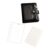 LUAONI Small Binder Notebook Journal with Pocket, Display Window and Flexible Pages for Students, Work Notes and Da