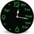 Lucidhisun English Number Word Silent Decorative Wall Clock 12 Inch