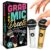 Lucky Egg Official Grab The Mic DUETS – Family Karaoke Board Game with 2 Mics, 2 Singers, Hilarious Singing & Chaos – Party Game for Adults, Families & Game Night (2–10 Players, 150 Cards, 300 Lyrics)
