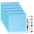 LuckyFoam Blue 5 Pack 12x12x1.5 inch Foam Sheets 1.5 Inch Thick Polystyrene Rectangles XPS Foam Board Craft for Insulating DIY Modeling Art Supplies