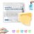 LUFFOR Multi-surface Floor Cleaning Tablets, 100 Piece Floor Cleaning Tablets Multi- Surface Cleaner, Non-Residue Disks for Hardwood Tile Laminate Mopping Daily Floor Care(Yellow,60pcs)